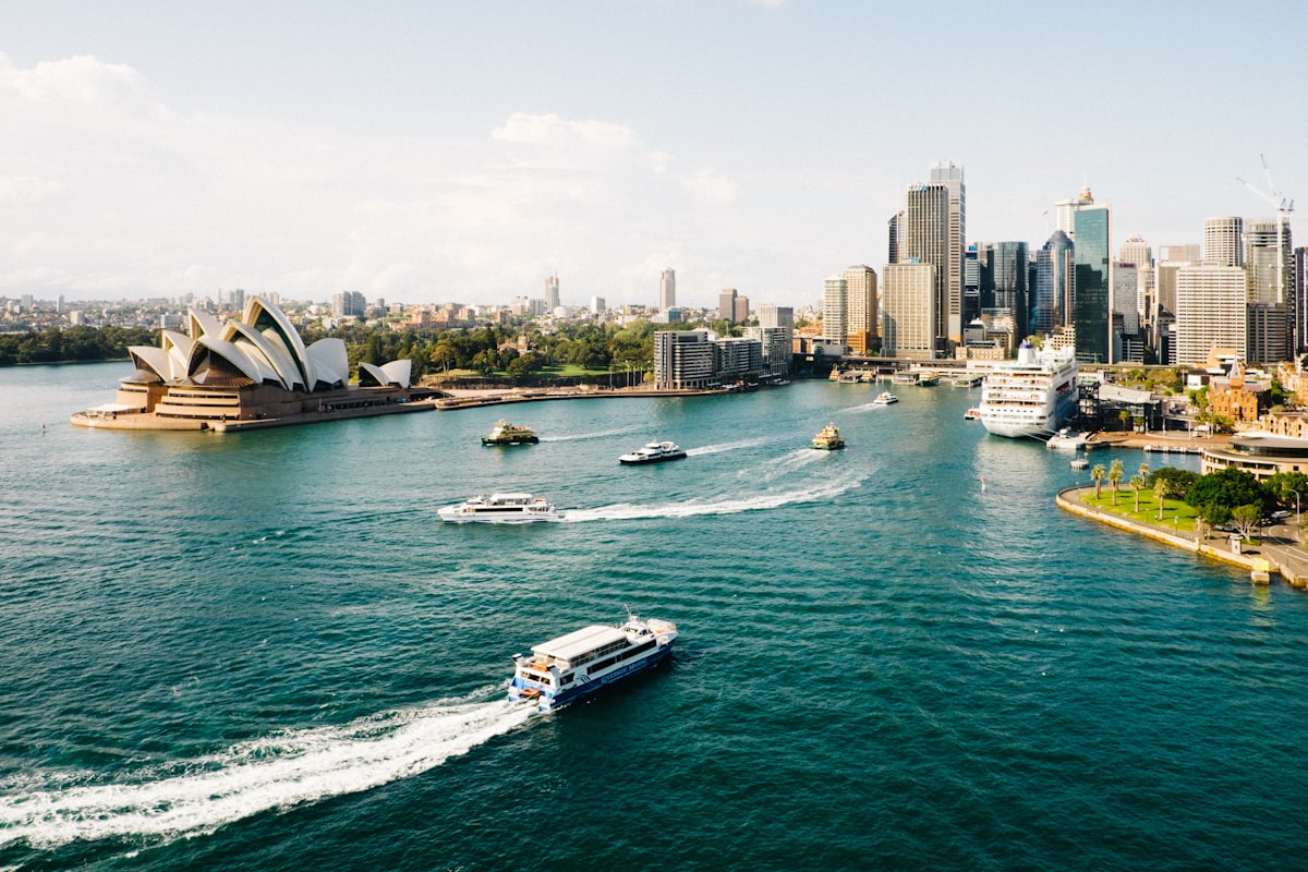 Sydney Opera House and Sydney Harbour, Australia
