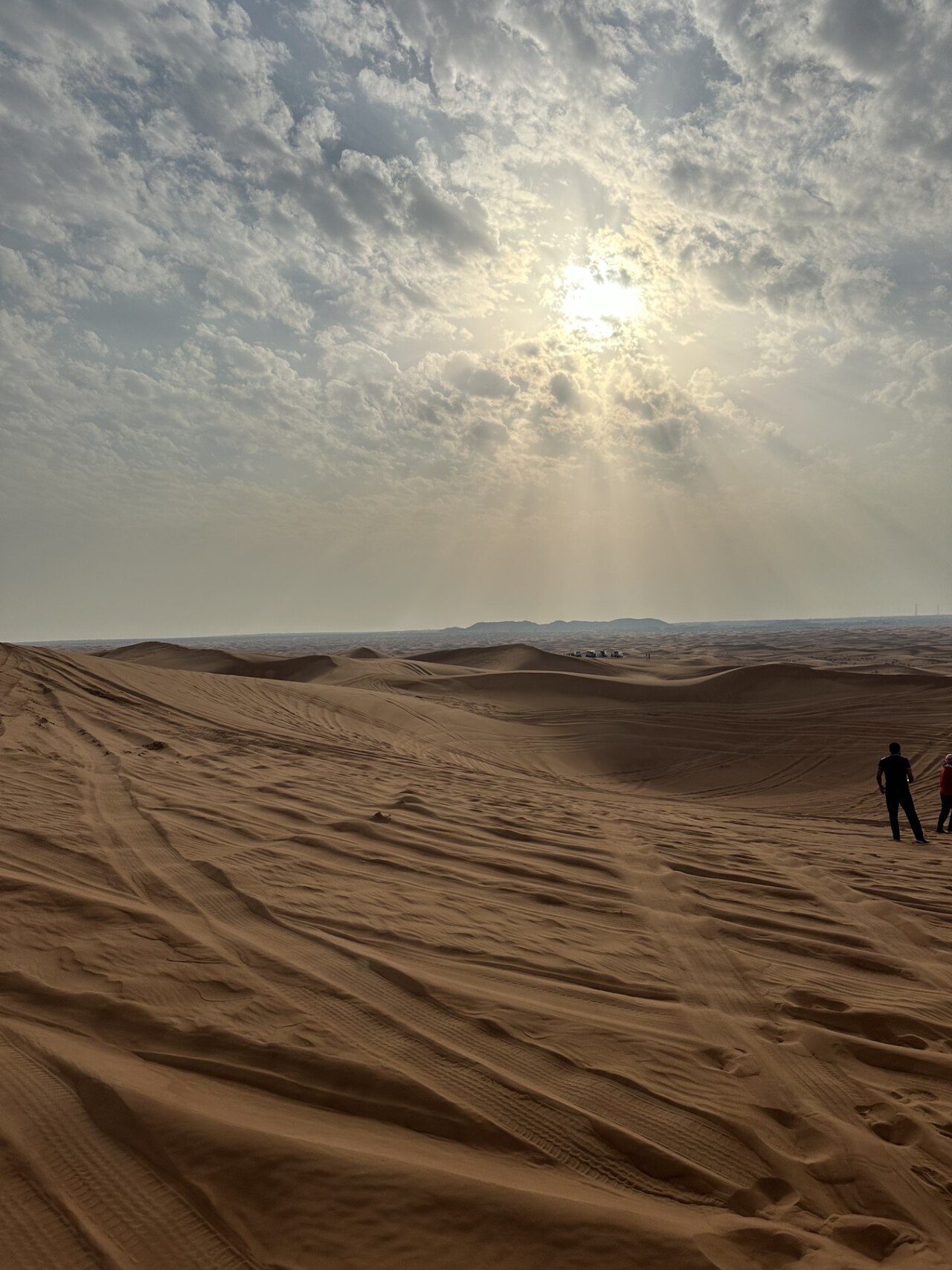 Golden Arabian Desert Safari Sand Dunes in Dubai