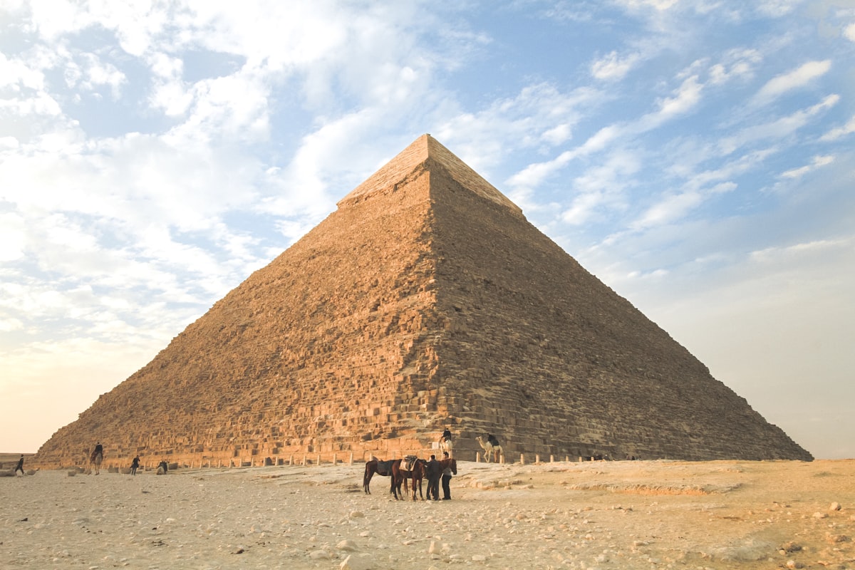 The Ancient Great Sphinx of Giza, Egypt
