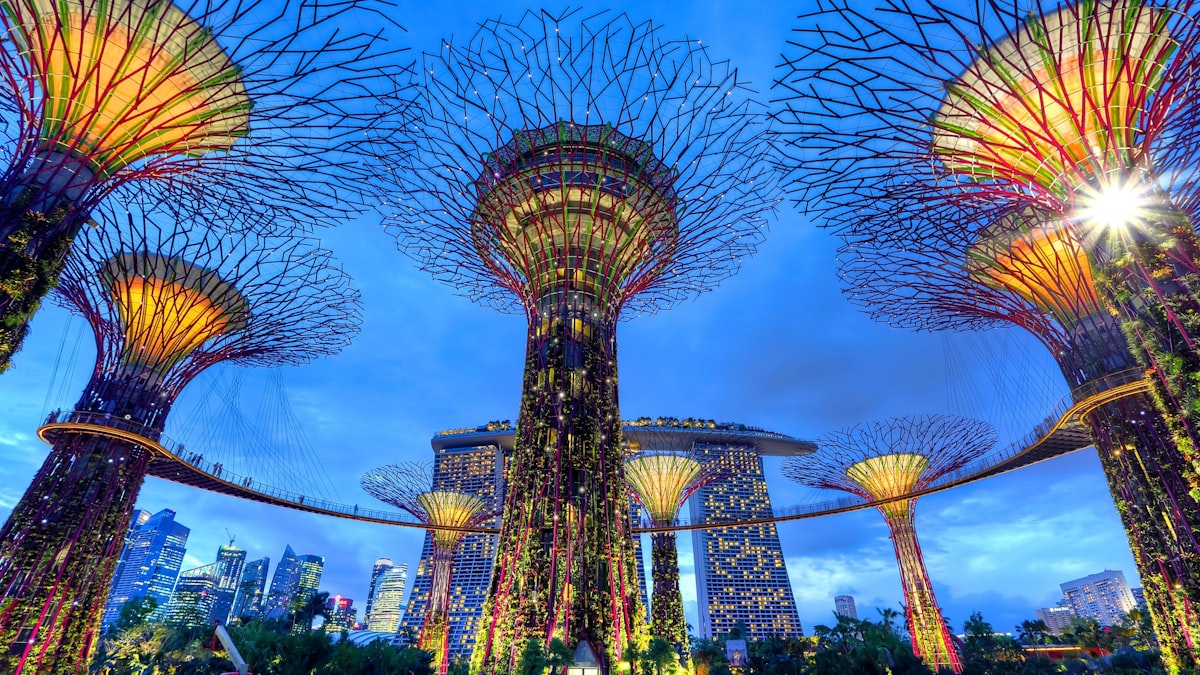Spectacular Marina Bay Skyline, Singapore